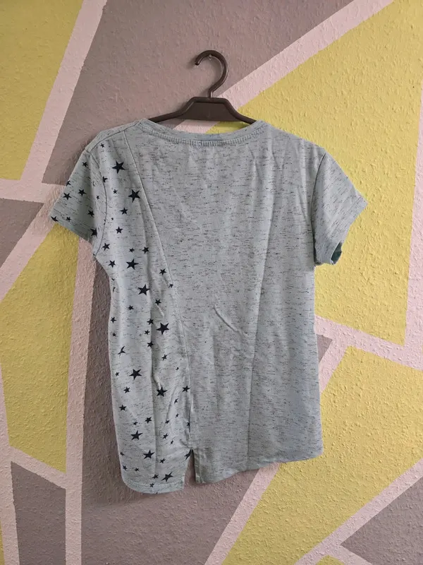 TShirt Stern Wendepailletten Viollen Gr. 164