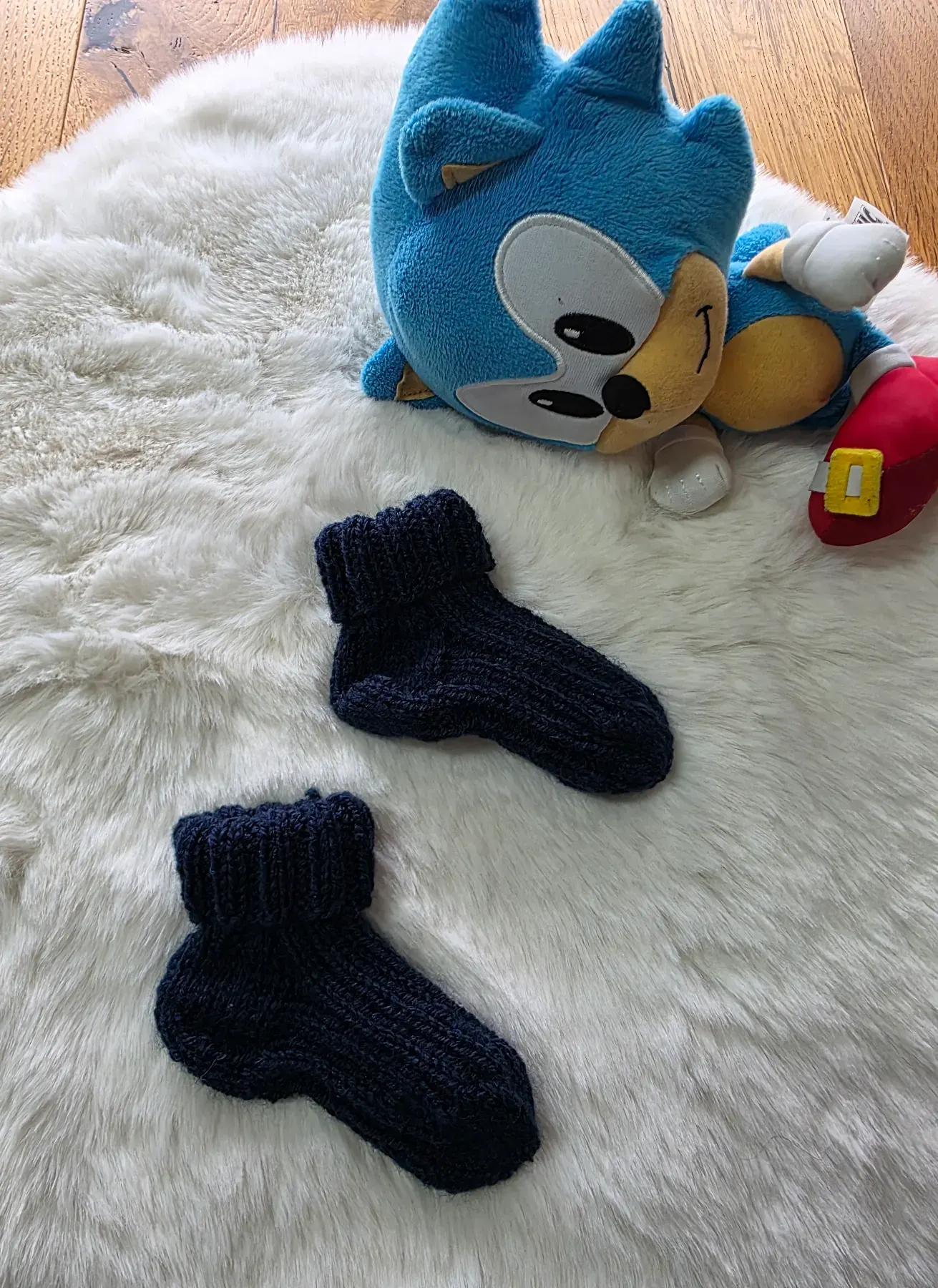 Stricksocken Baby Neu
