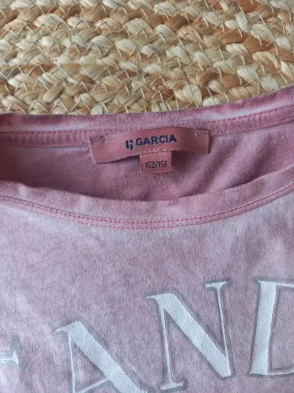 Garcia Shirt Gr 152/158 Mädchen, Kurzarm, rose, T-Shirt, Frühling