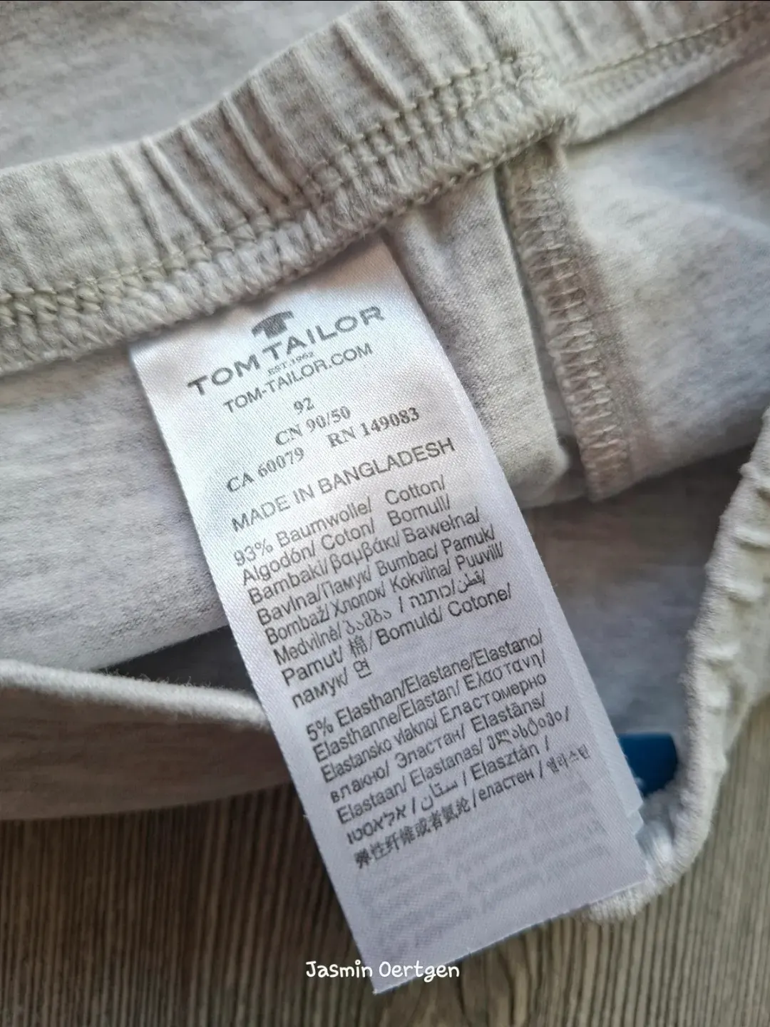 Bequeme ¾ Leggings | Tom Tailor | Gr. 92