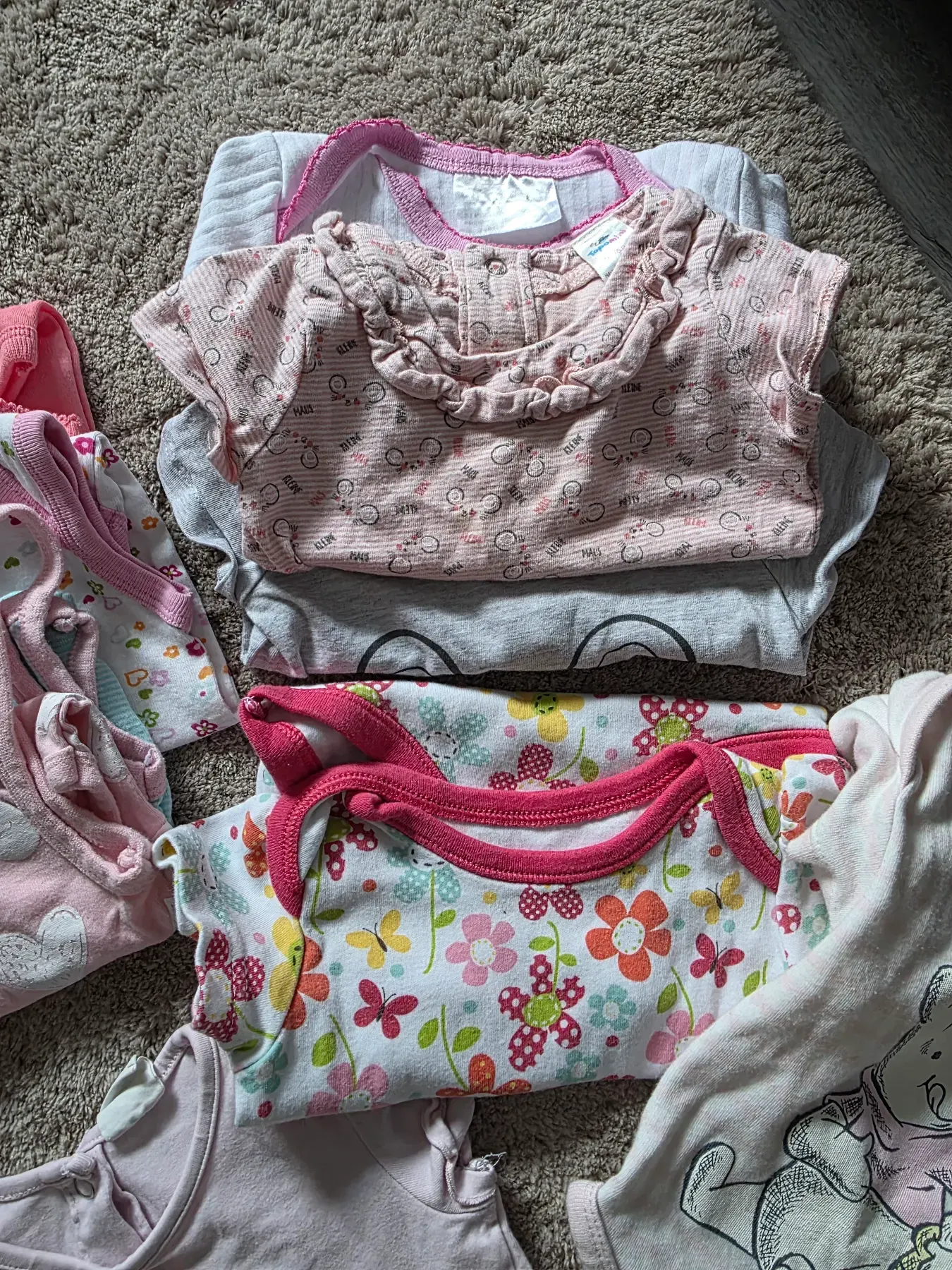 Mädchen Bodieset 62/68 h&m disney uvm