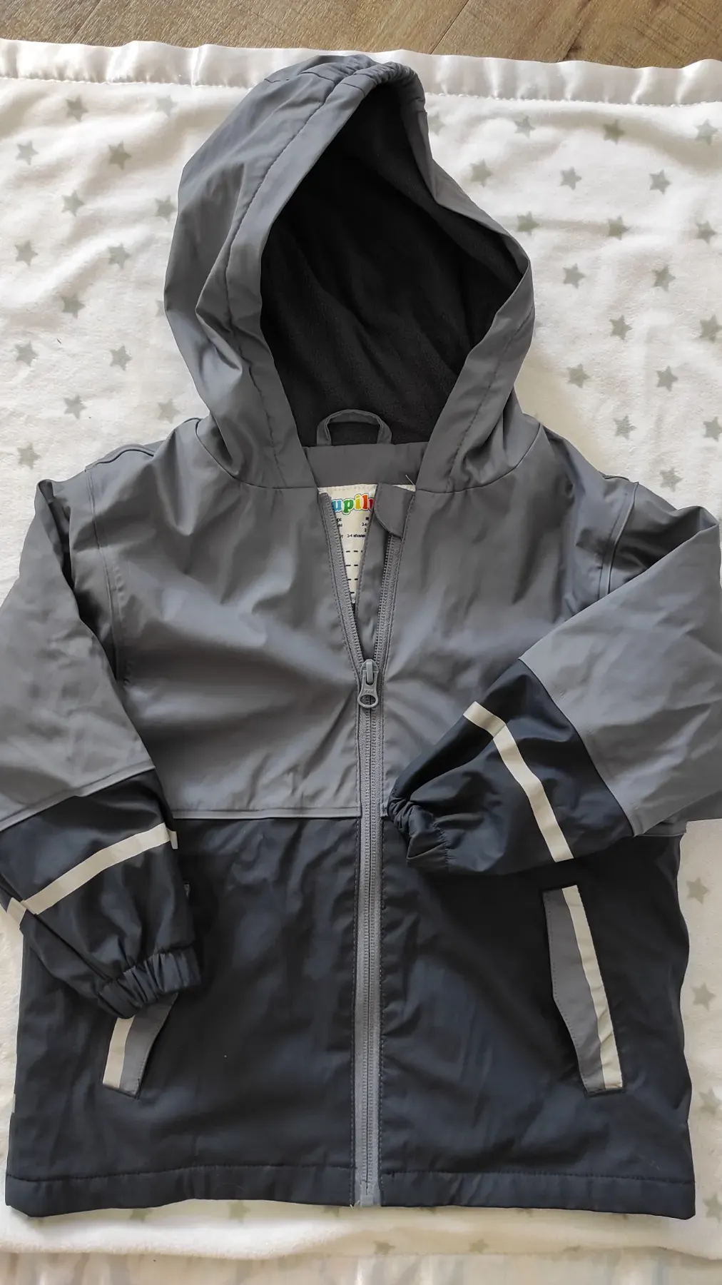 Regenjacke 🧥 gefüttert Unisex Lupilu