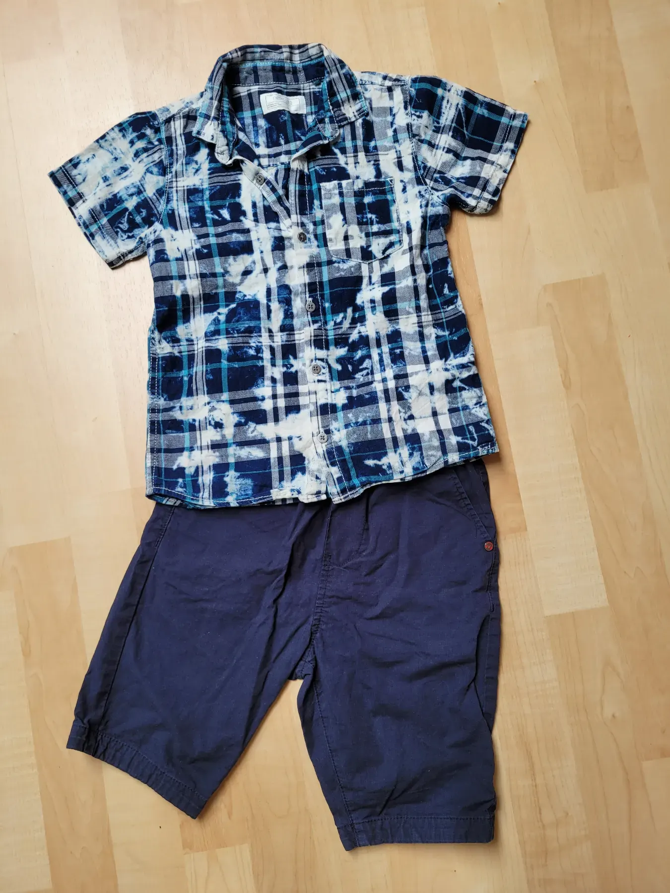 Next Batik Hemd Chino Sommeroutfit 116/122