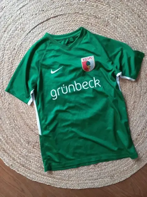 FCA Trikot Gr 158, 164, 170, Nike Shirt, Junge, Mädchen, grün, Nico, Fußball Bundesliga