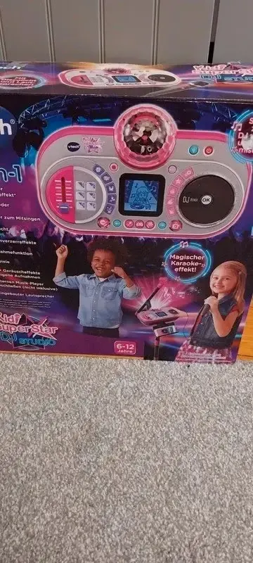 VTech Kidi SuperStar DJ Studio – mit Mikrofon & Lichteffekten