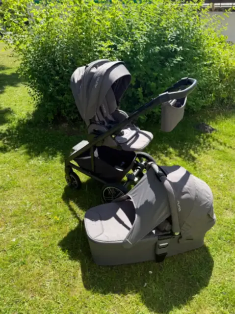 Nuna MIXX NEXT Kinderwagen Set Babywanne + Sportsitz + Zubehör