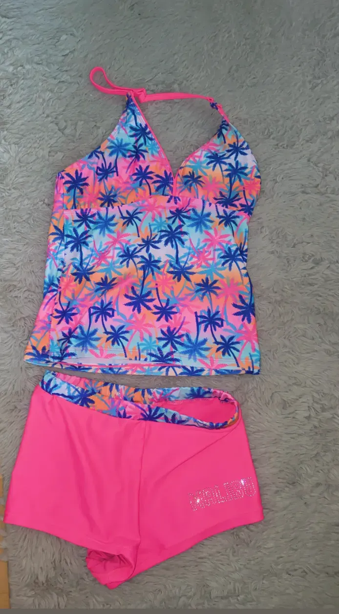 Mädchen Badeanzüge & Tankini (Gr. 140 & 146/152) – Wie neu!