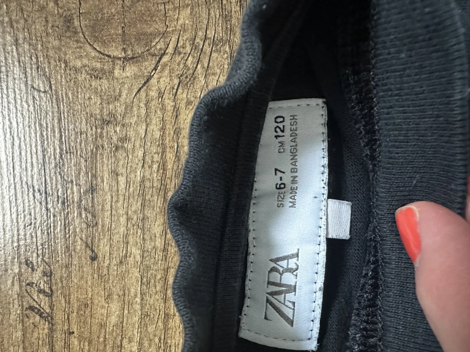 Langarmshirt Zara 120