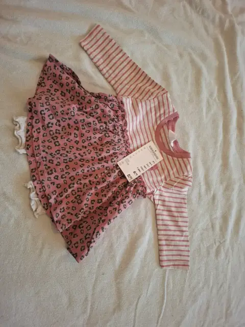 Kleid mit Leggings gr 68