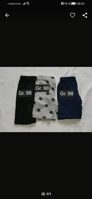 3 sommer hosen große 98