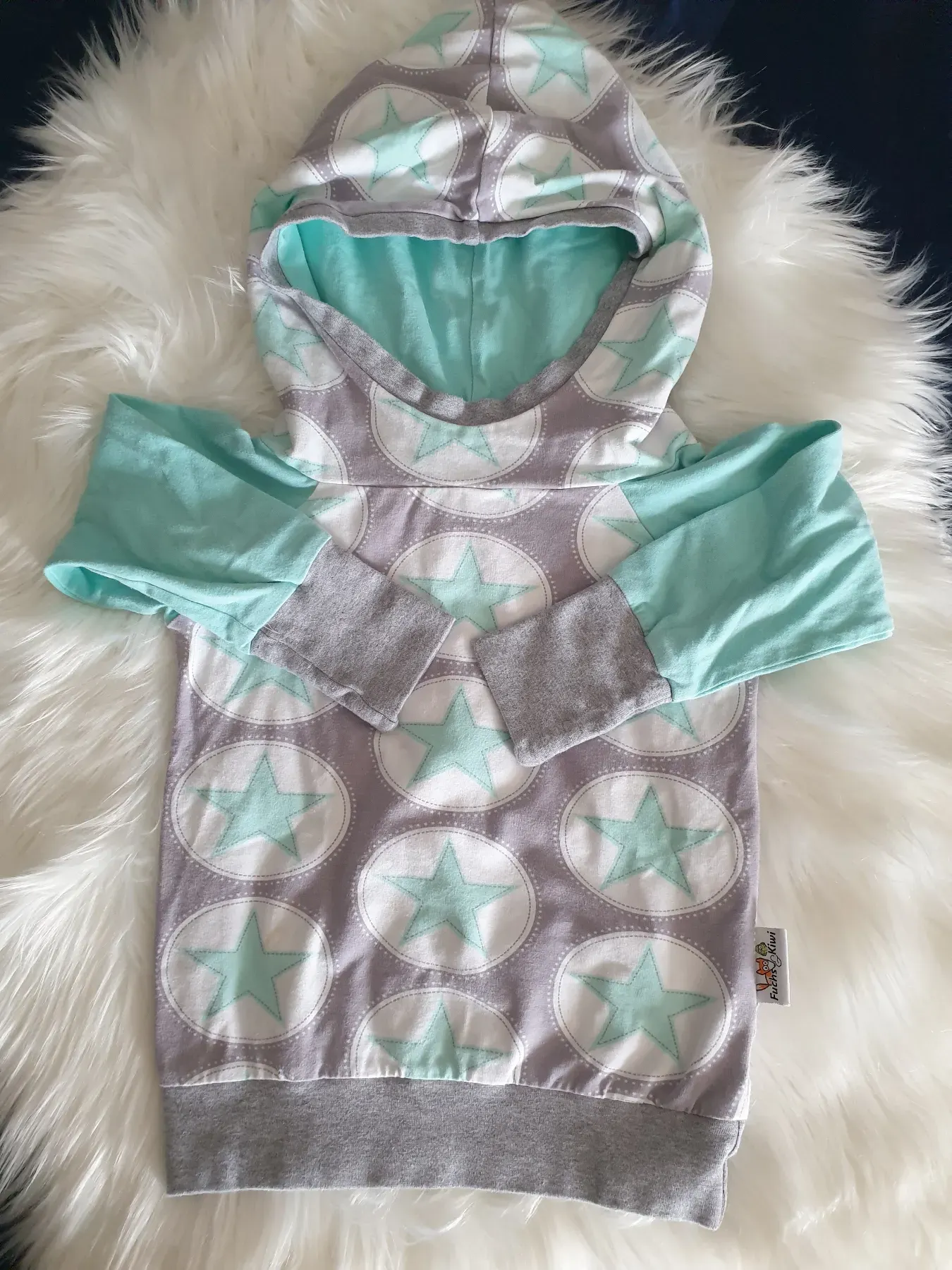 Hoodie von Fuchs &Kiwi -Gr. 110