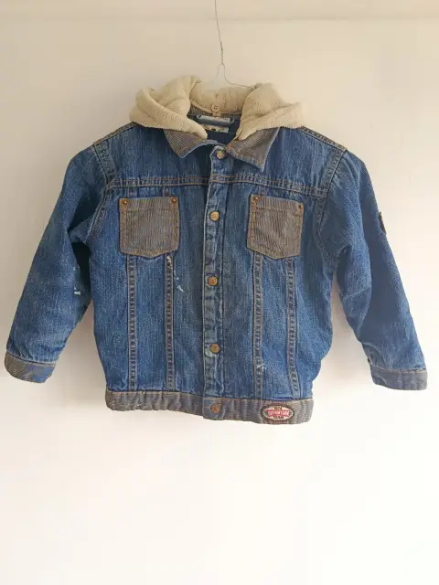 Jeansjacke gefüttert