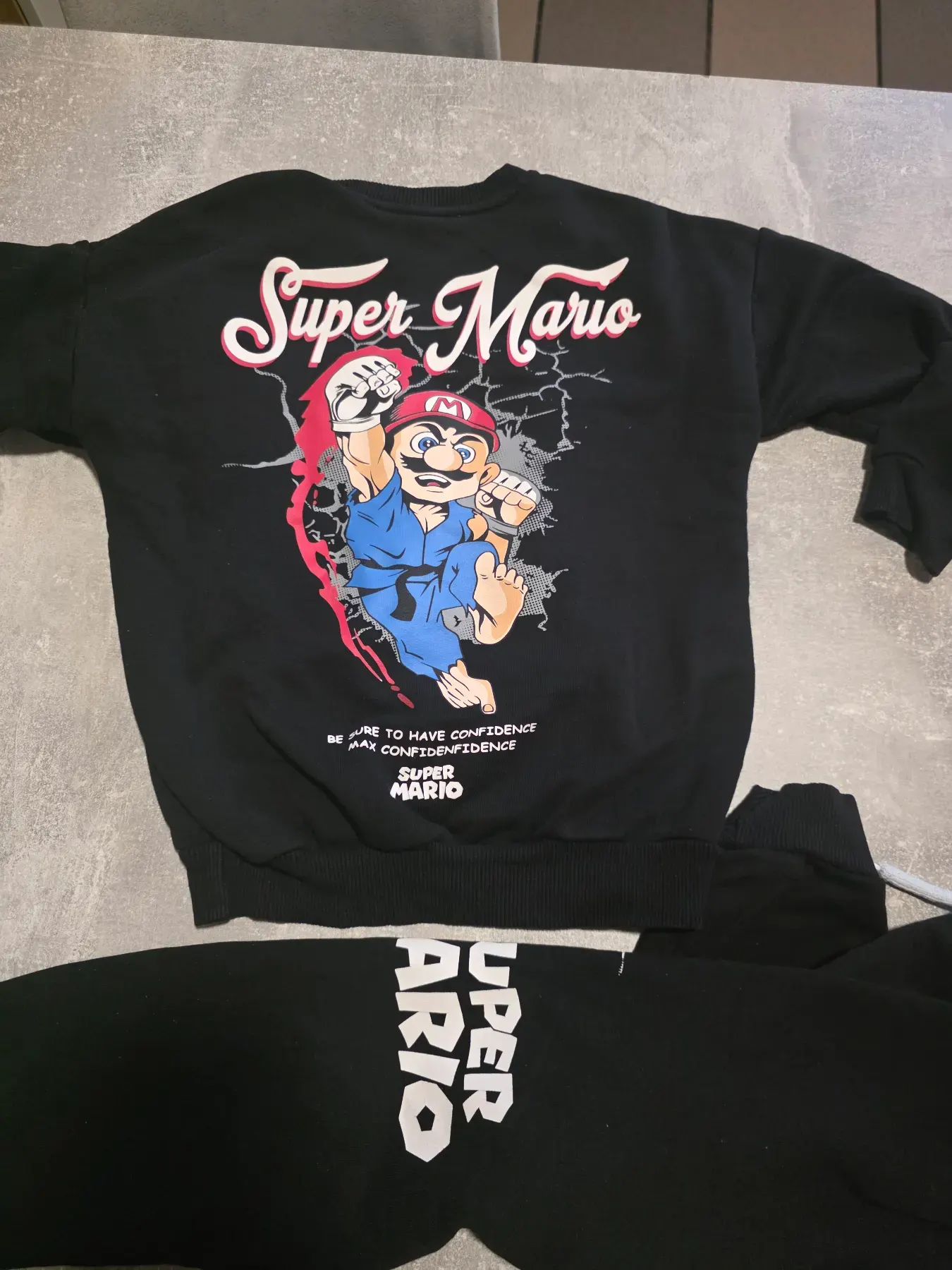 super mario Outfit größe 7/8 jahre