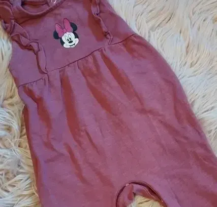 Strampler Minnie Maus Gr. 68