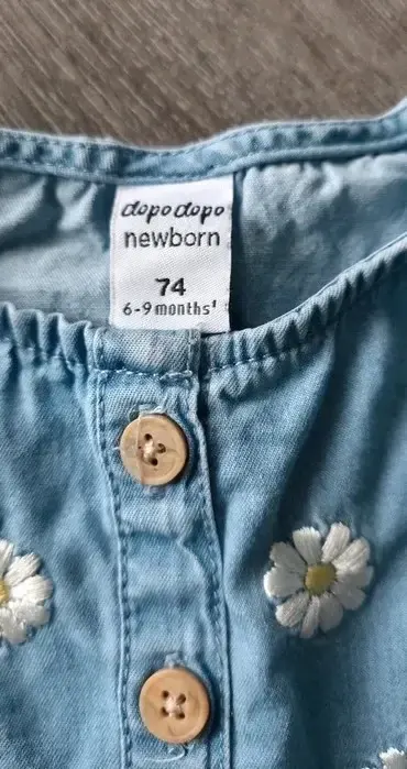 4‑teiliges Sommer‑Set Mädchen Gr. 74 – H&M & Topomini