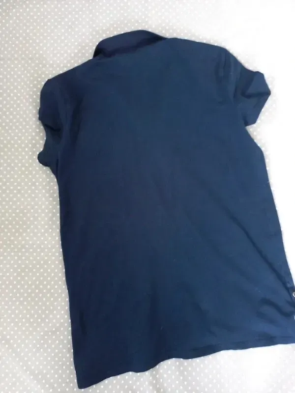 Tommy Hilfiger Polo Shirt Gr 164, Mädchen, navy, blau, Sommer