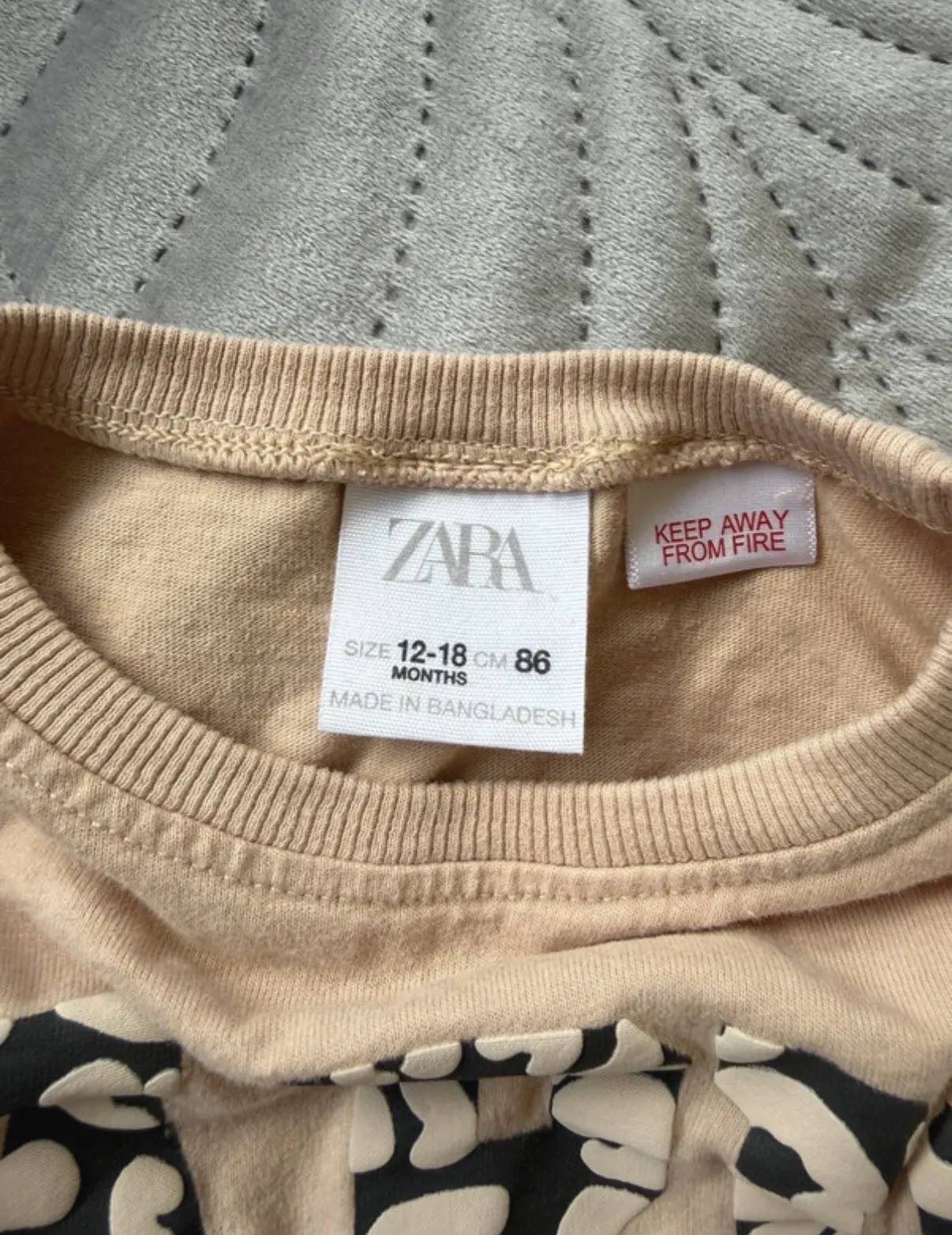 Langarmshirt / Longsleeve Zara, Gr.86