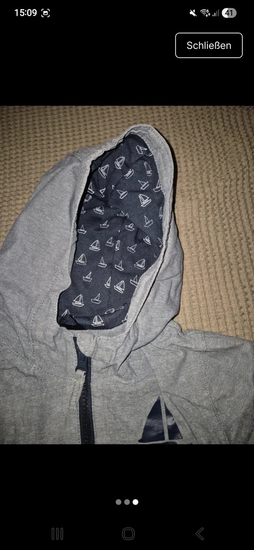 Dünne Jacke für den Übergang