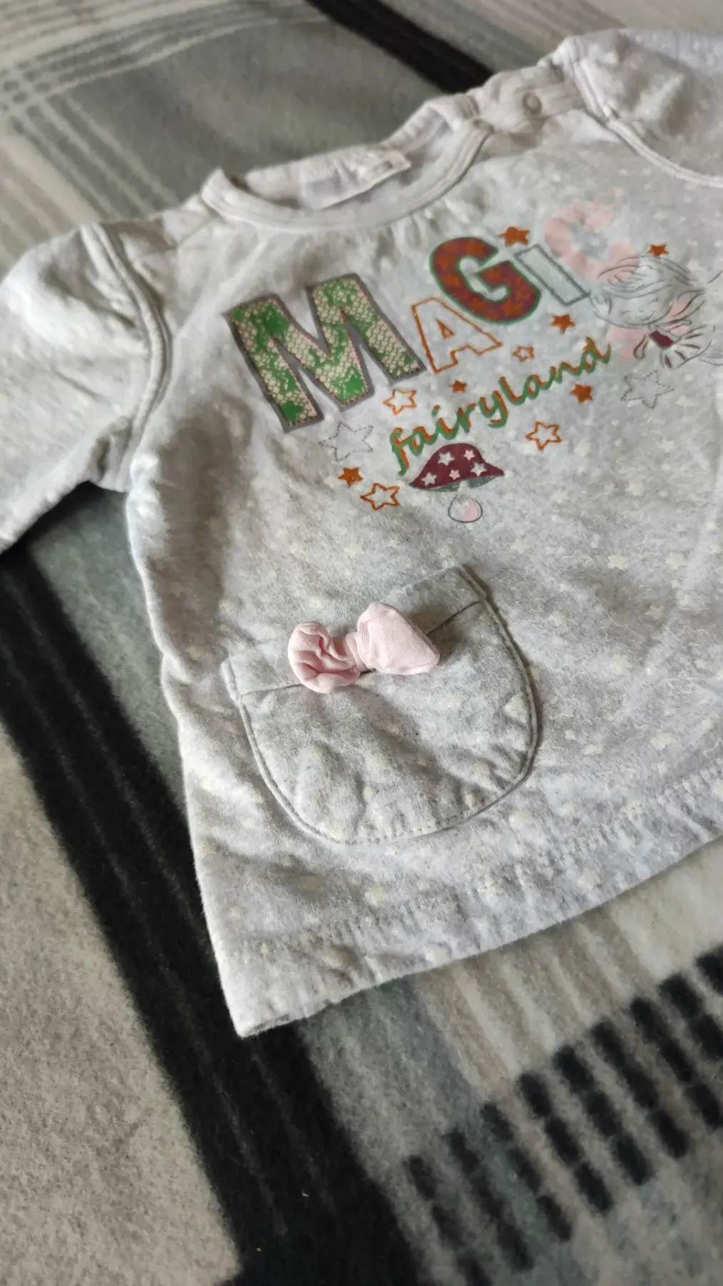 Sternenmotiv Langarmshirt