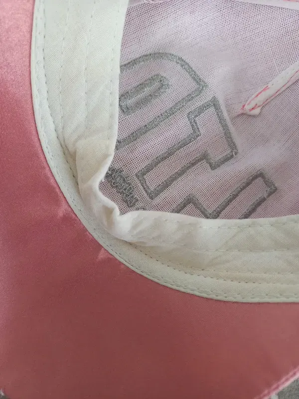 Yigga Cappy Schildmütze Gr 54/55/56 Mädchen, Satin, rose, Sommer