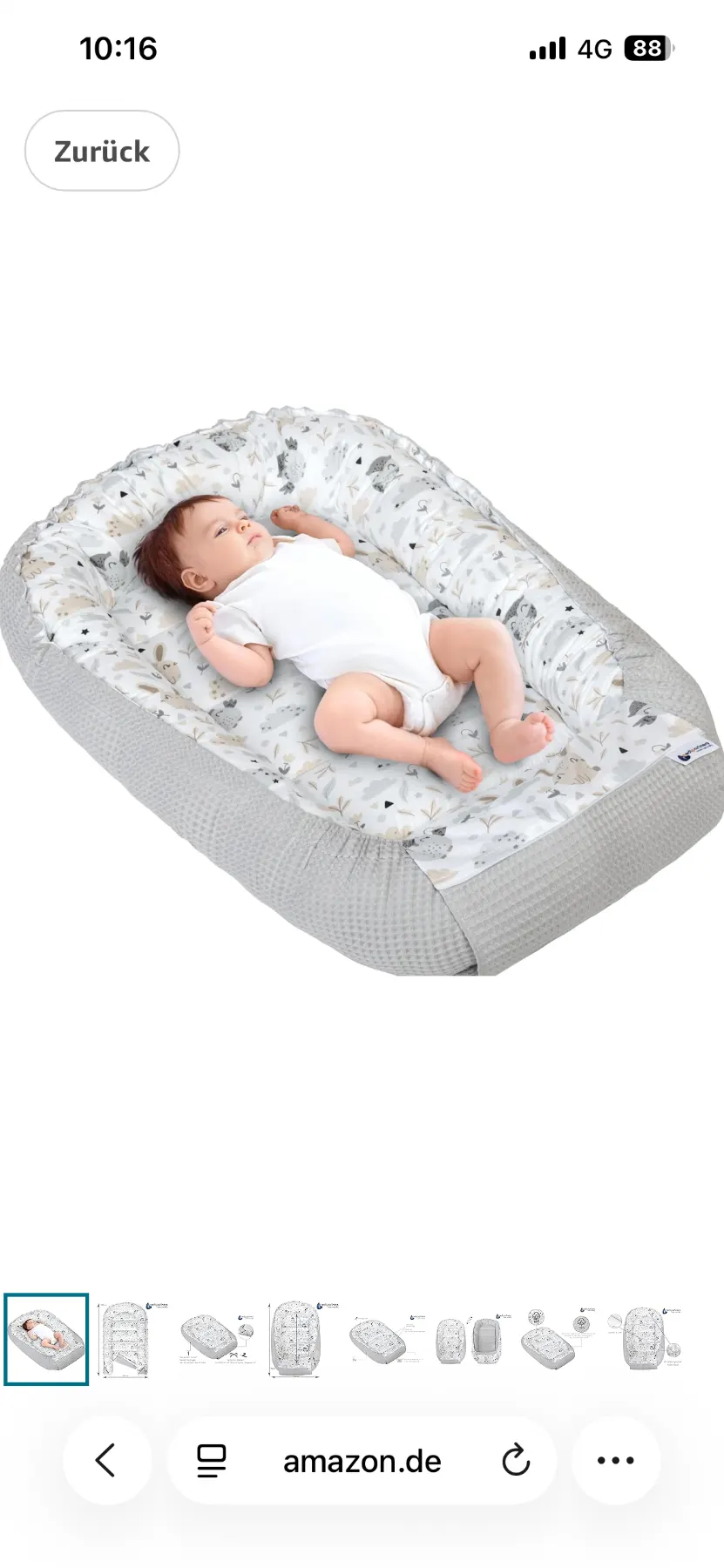 Babynest Nestchen