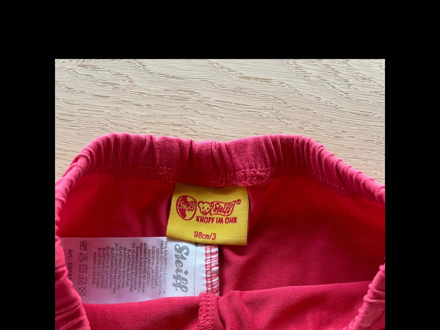 Wenig getragene Steiff Capri Hose in 98