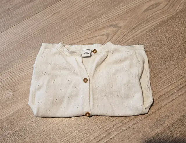 Süße dünne Strickjacke, Gr. 74
