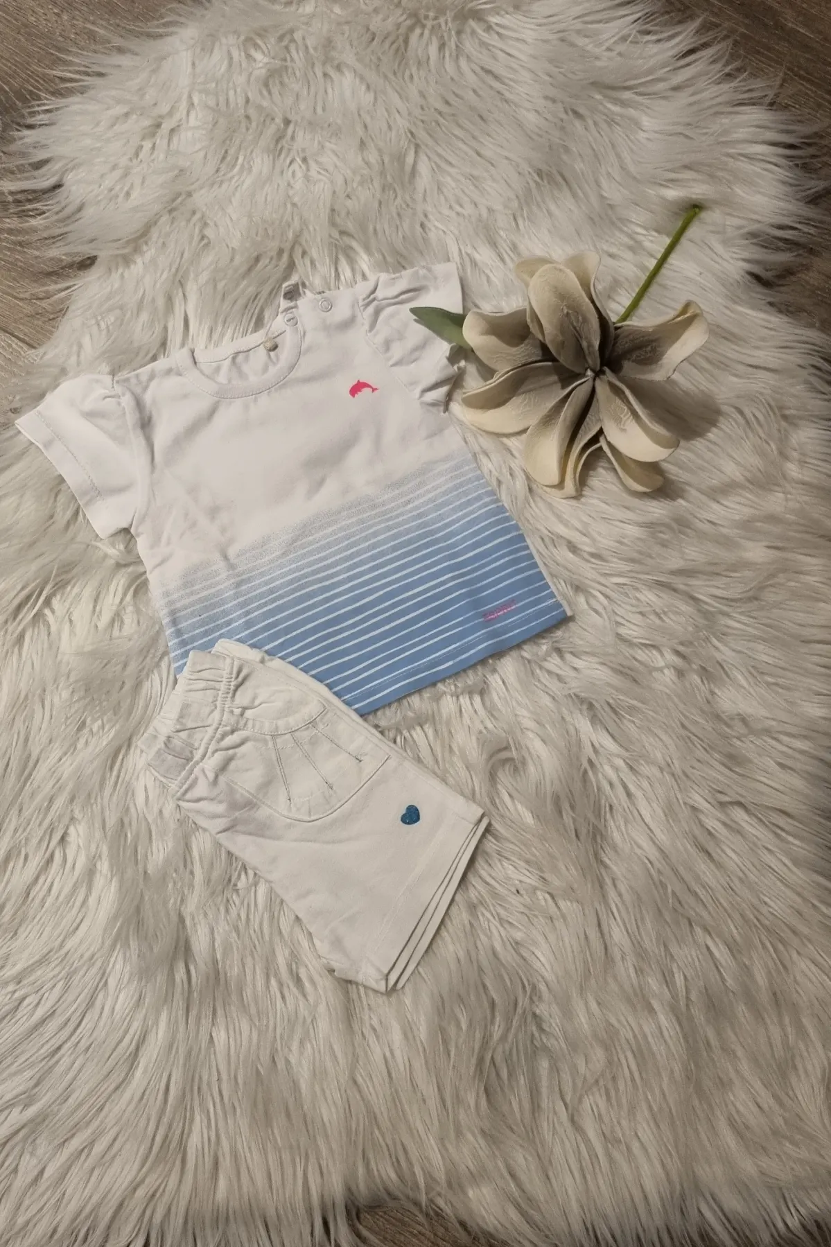 Esprit Baby Mädchen Sommerset 2-teilig Gr. 62