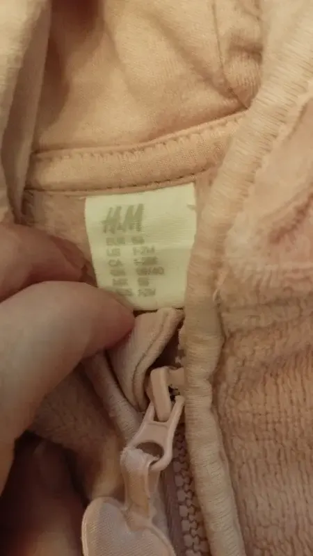 Teddyjacke H&M Gr. 56
