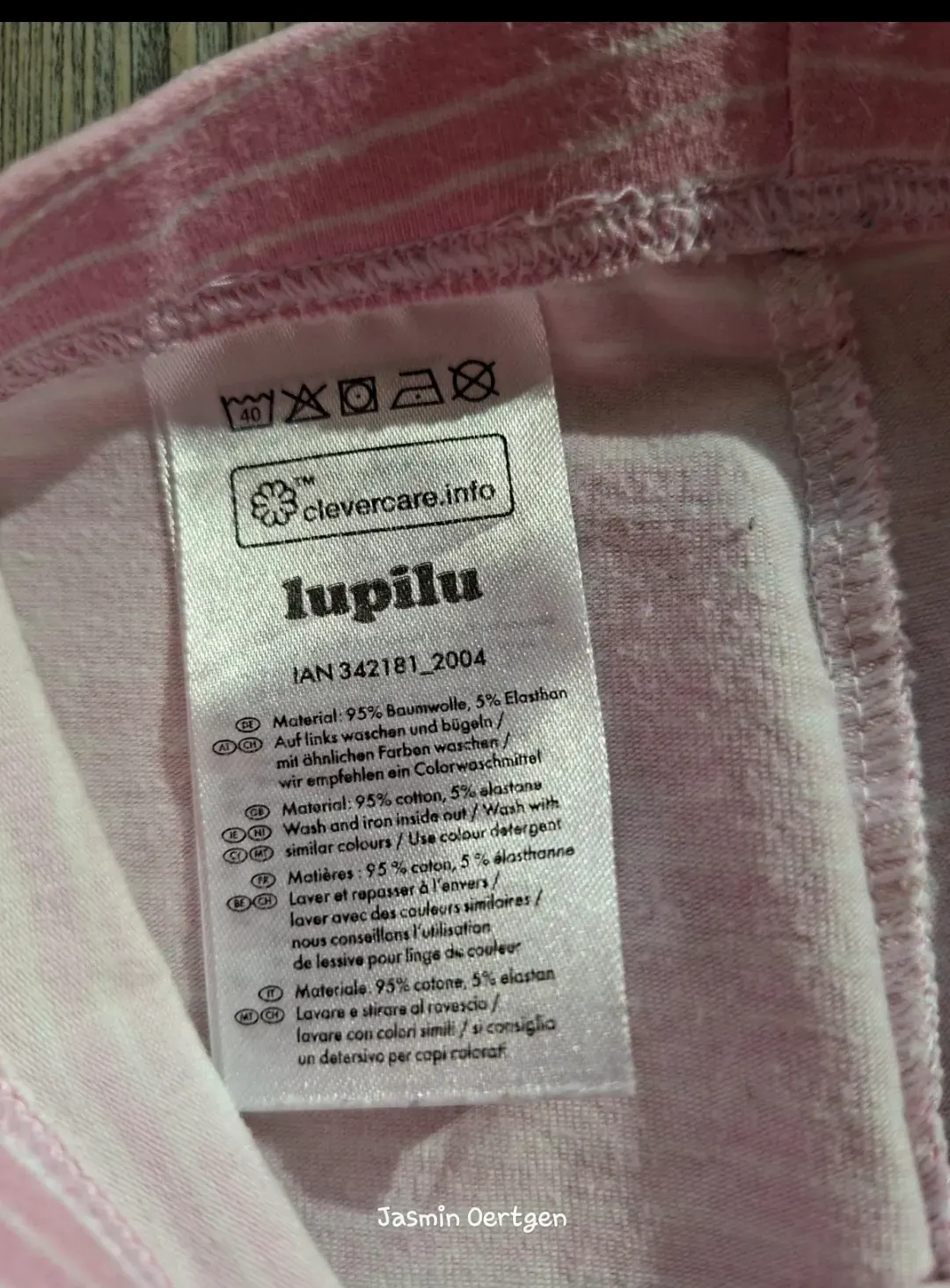 Gestreifte Leggings | Lupilu | Gr. 98/104
