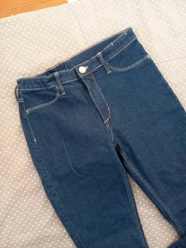 H&M Jeans Gr 152 Mädchen, Skinny Fit, Hose, neu! navy, blau