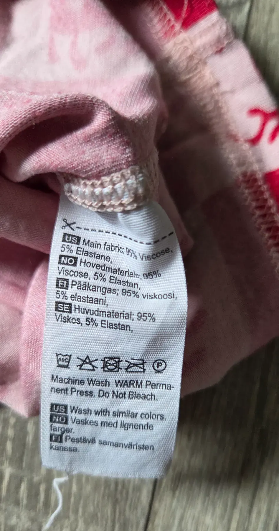 Vossatassar dünnes Longsleeve Gr. 100