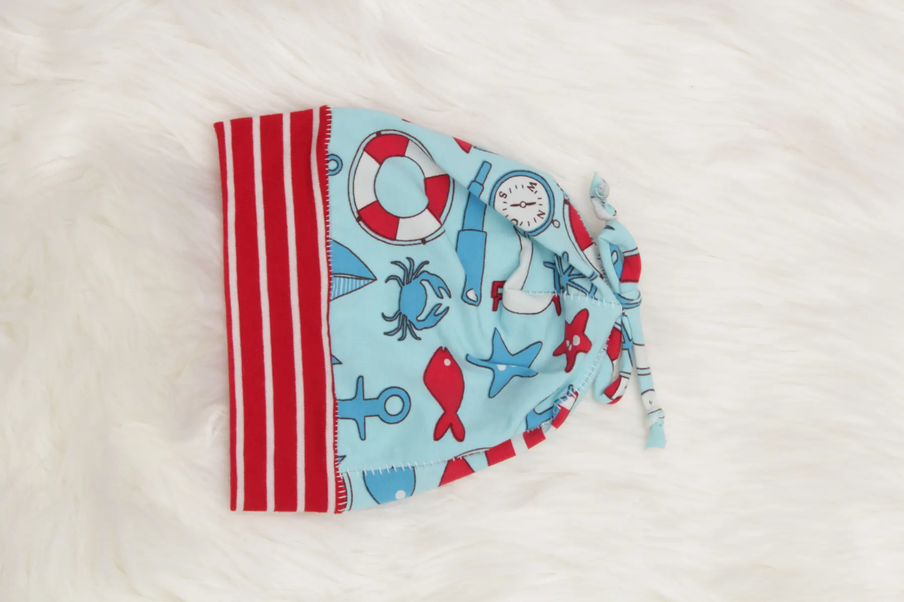 Mütze Maritim Handmade Newborn