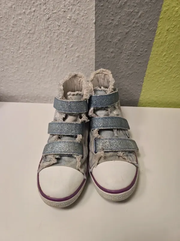 Schuhe Glitzer Gr. 35