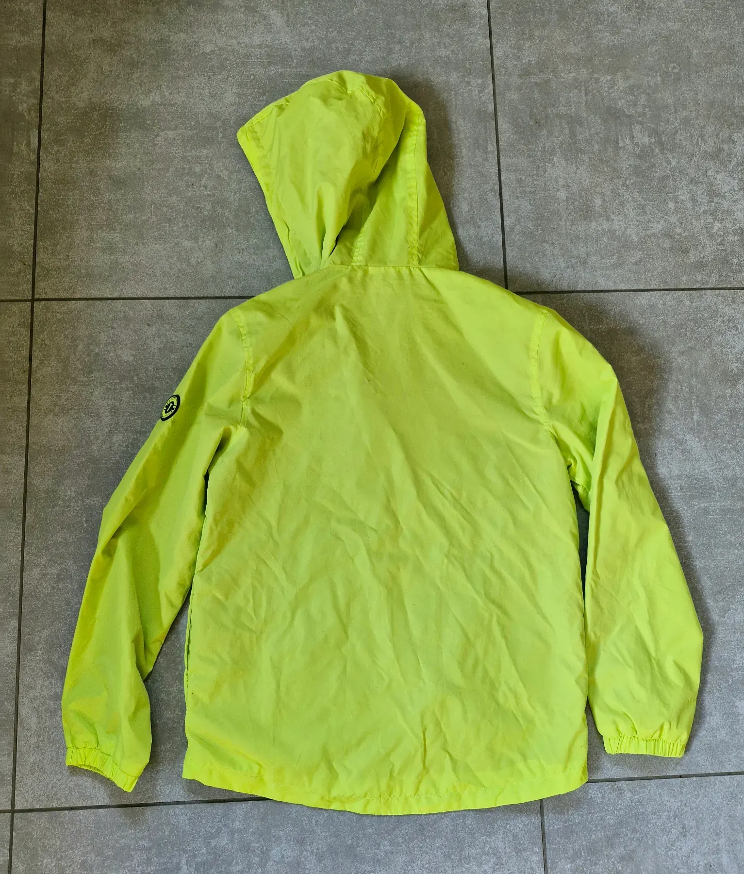 Threadboys UK Mode Threadboys Neon Lime Wind Regen Jacke 146/152 11-12y