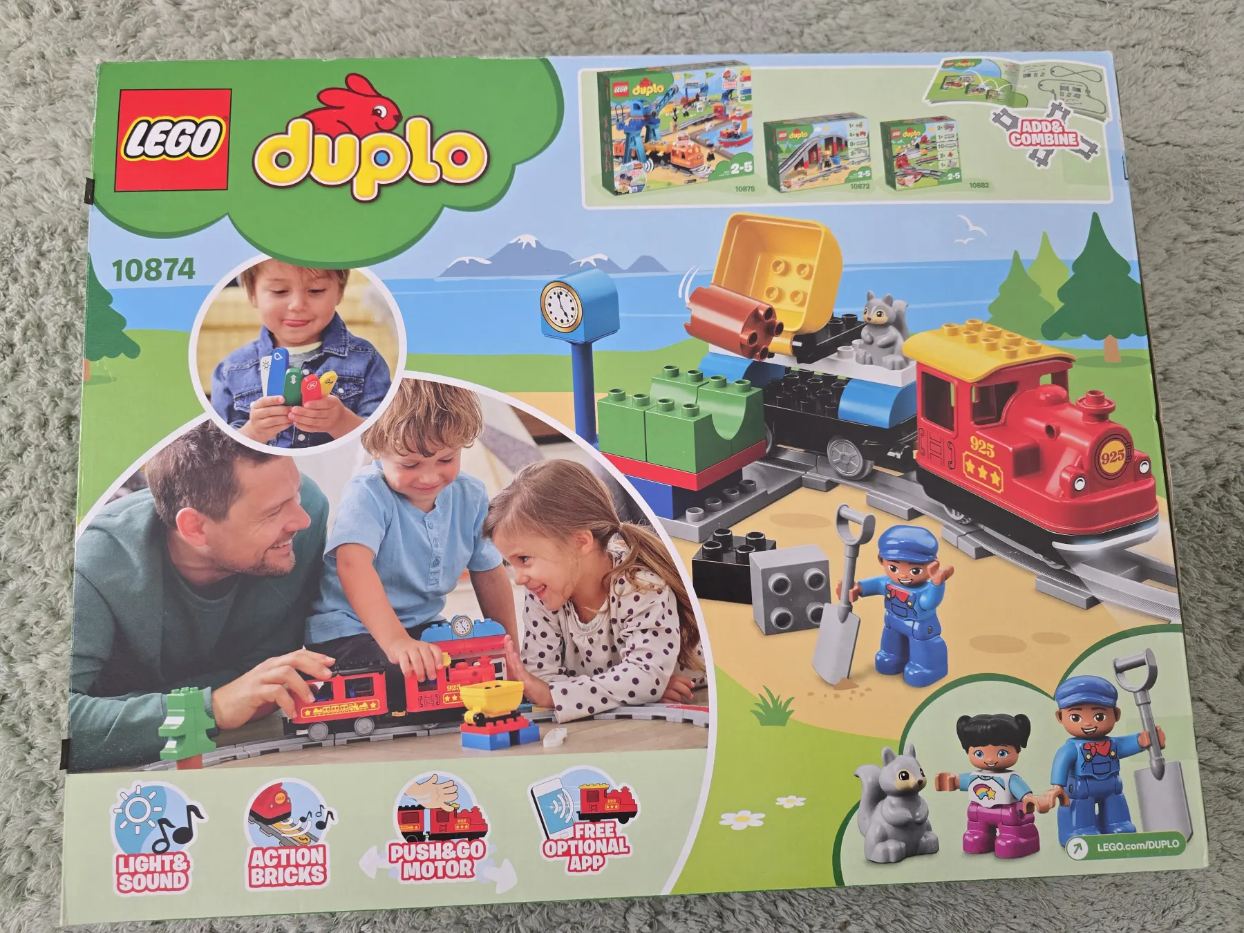Lego Duplo Set 10874 Dampfeisenbahn