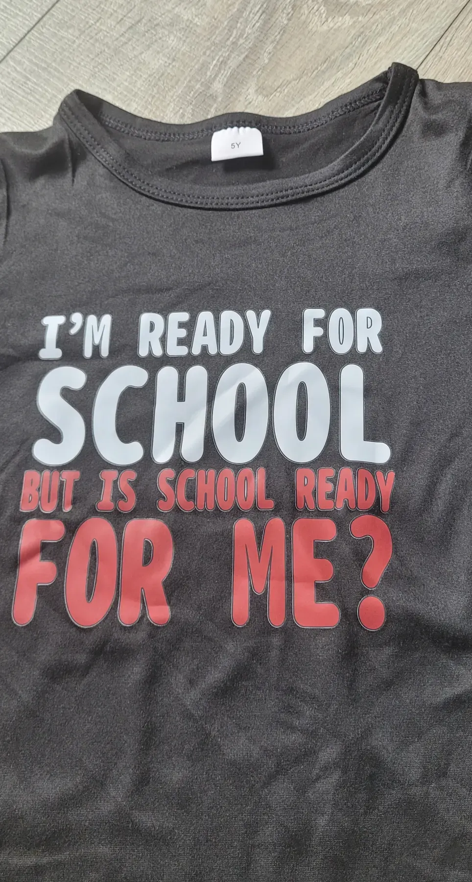 T-Shirt NEU Ready for School Gr. 110