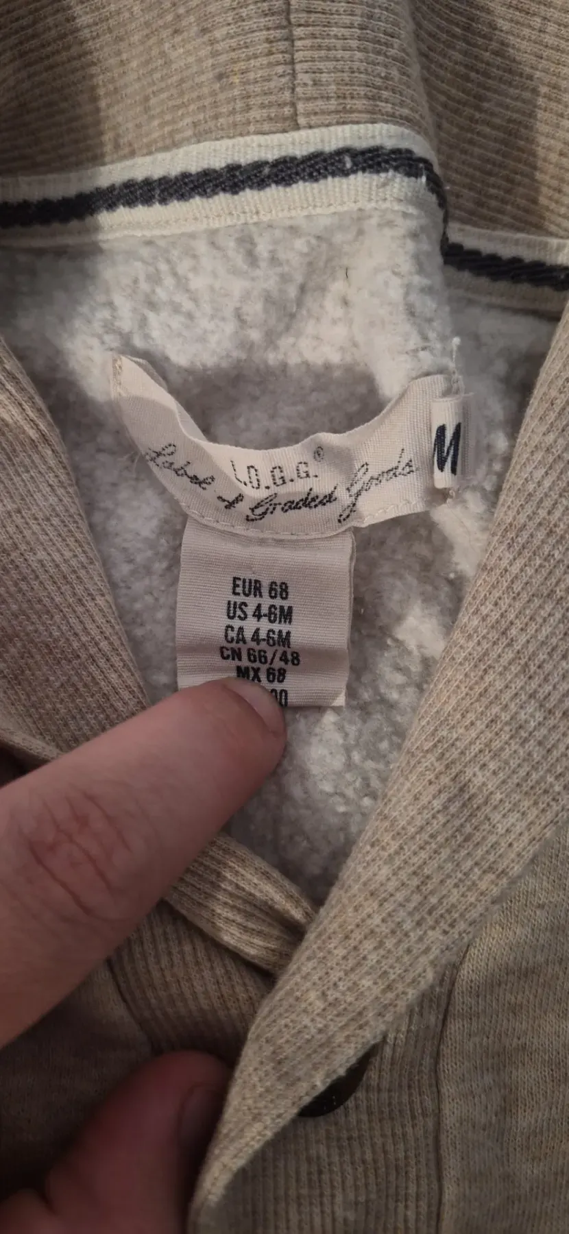 Sweatjacke H&M Gr.68