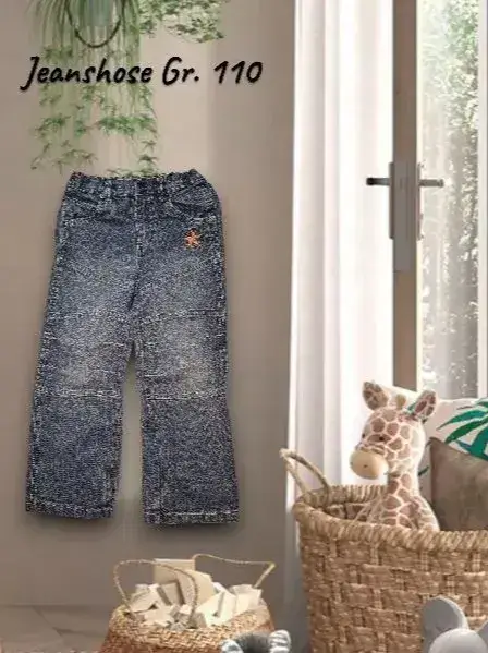 Jeanshose Gr. 110 tragbar ab 104 - 110