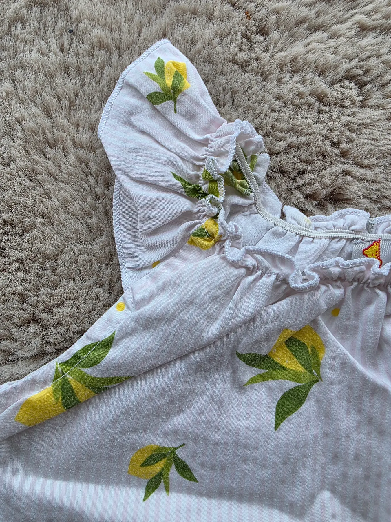 Steiff Kleid Zitrone 86