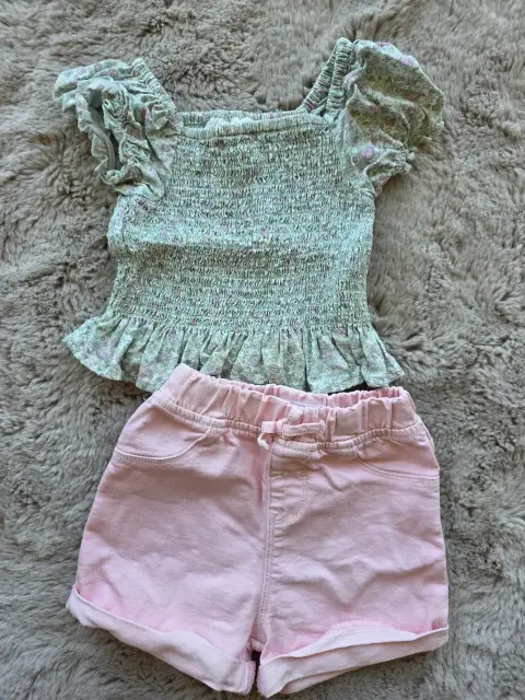 Set Shorts und Shirt KappAhl und Primark