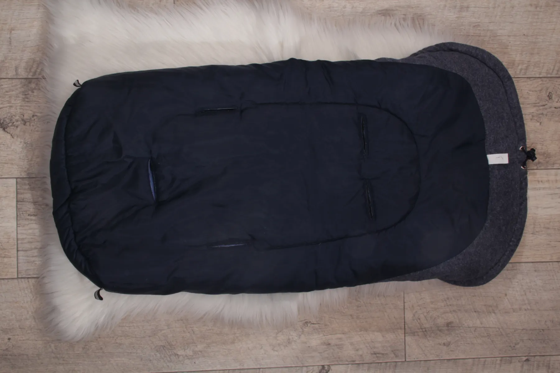 Fußsack Eisbär Babyschale, Babywanne, Buggy