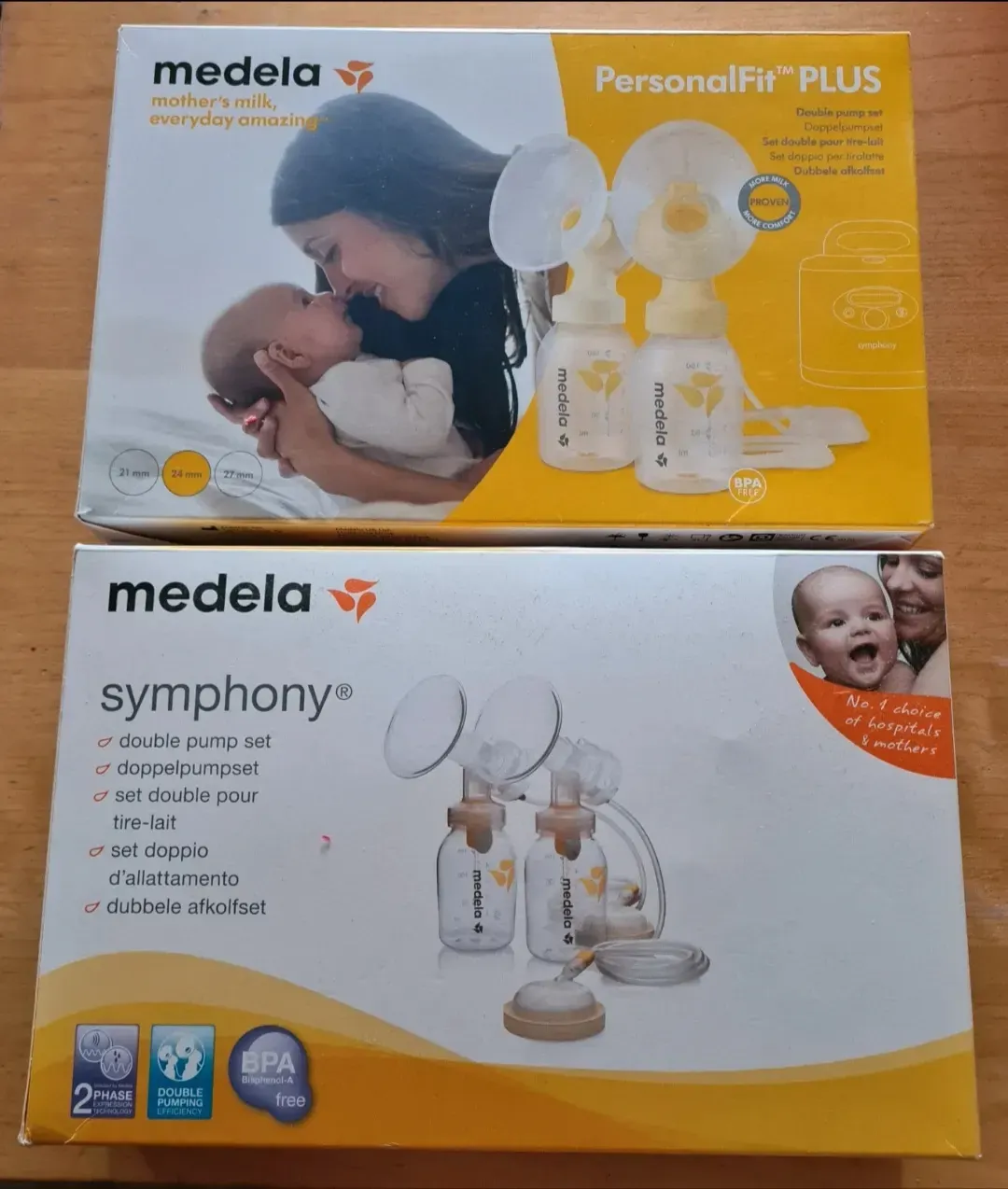 Medela symphony & personal fit plus