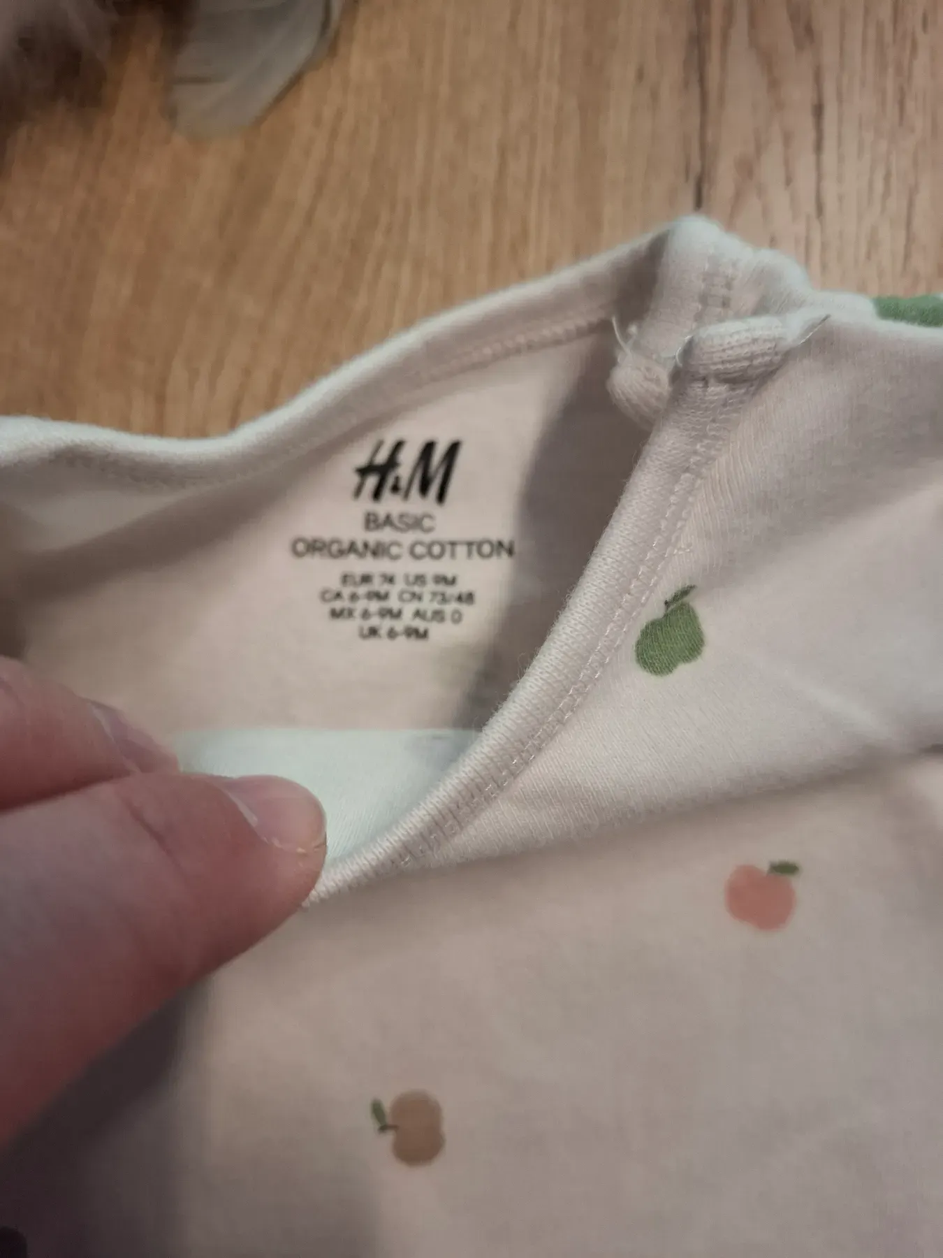 Kurzarmbody Größe 74 H&M