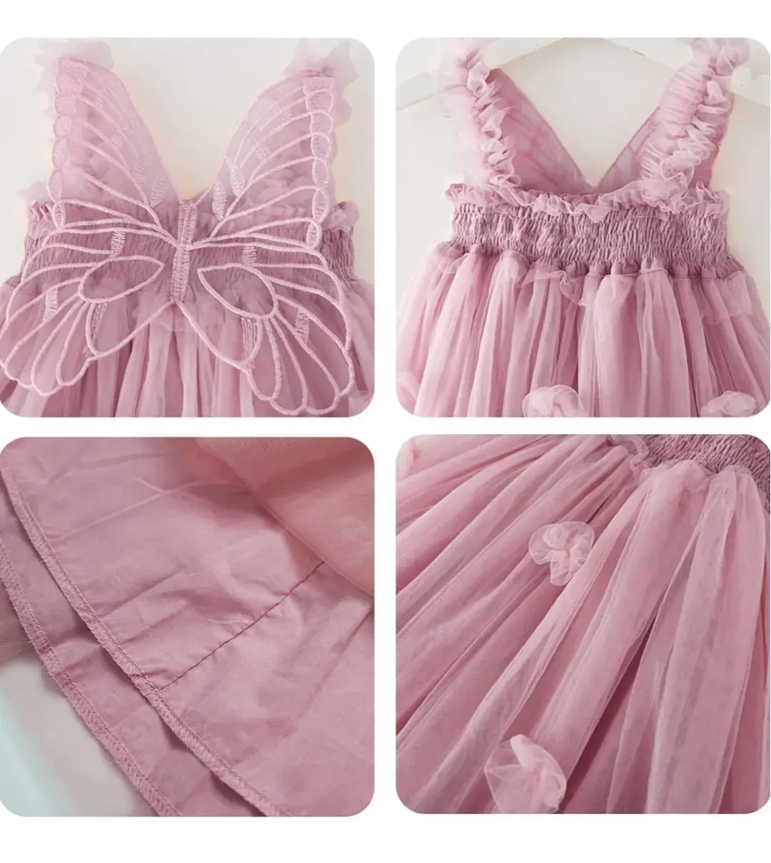 Kleid für besondere Anlässe mit Schmetterlingsflügel