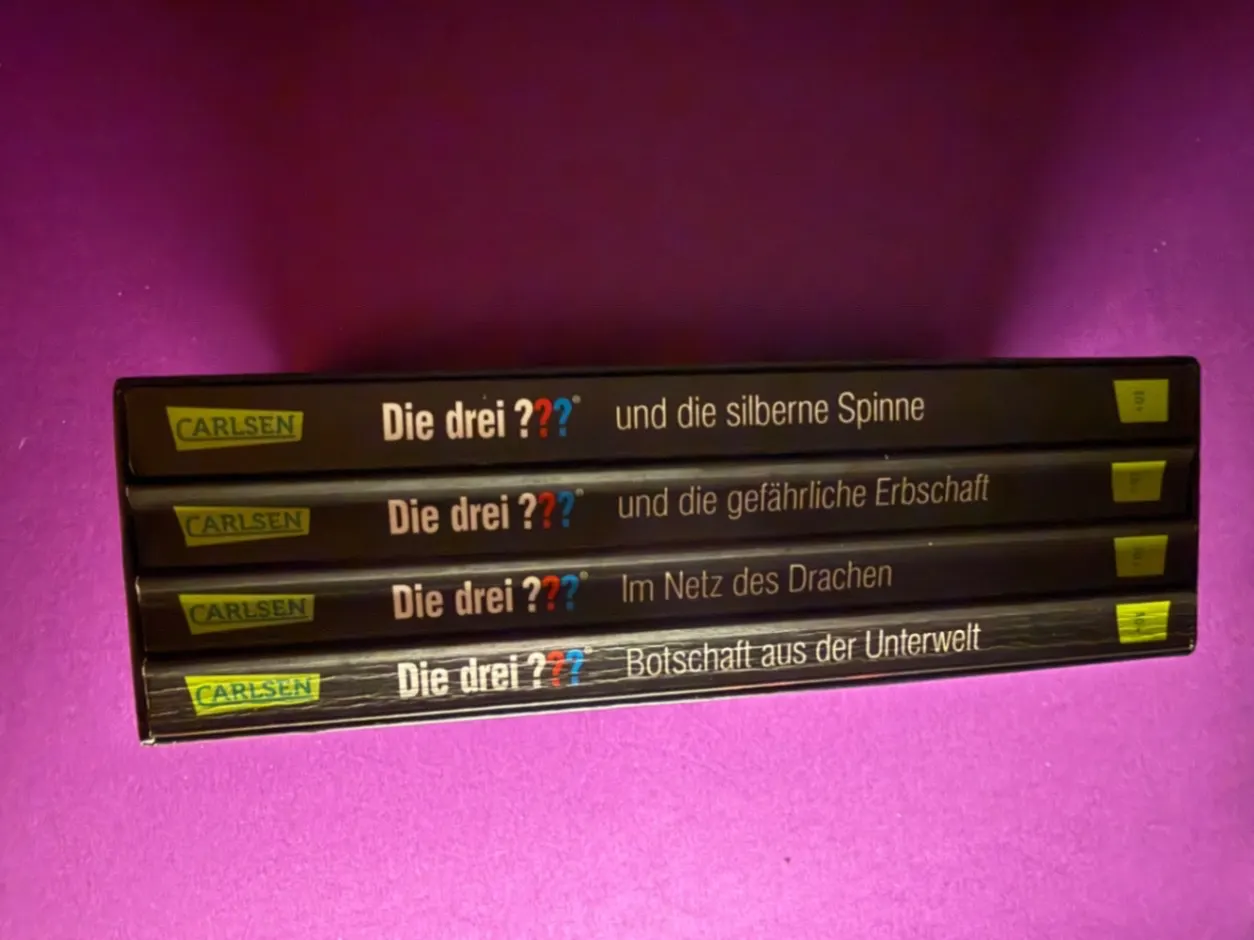 Die drei ??? - Bücherbox, 4 Bände