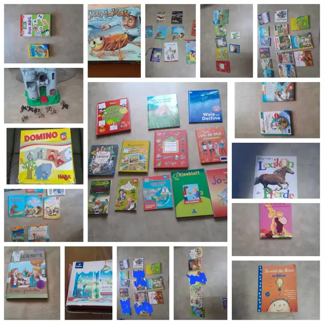 Bücher und Spiele/Spielzeug günstig