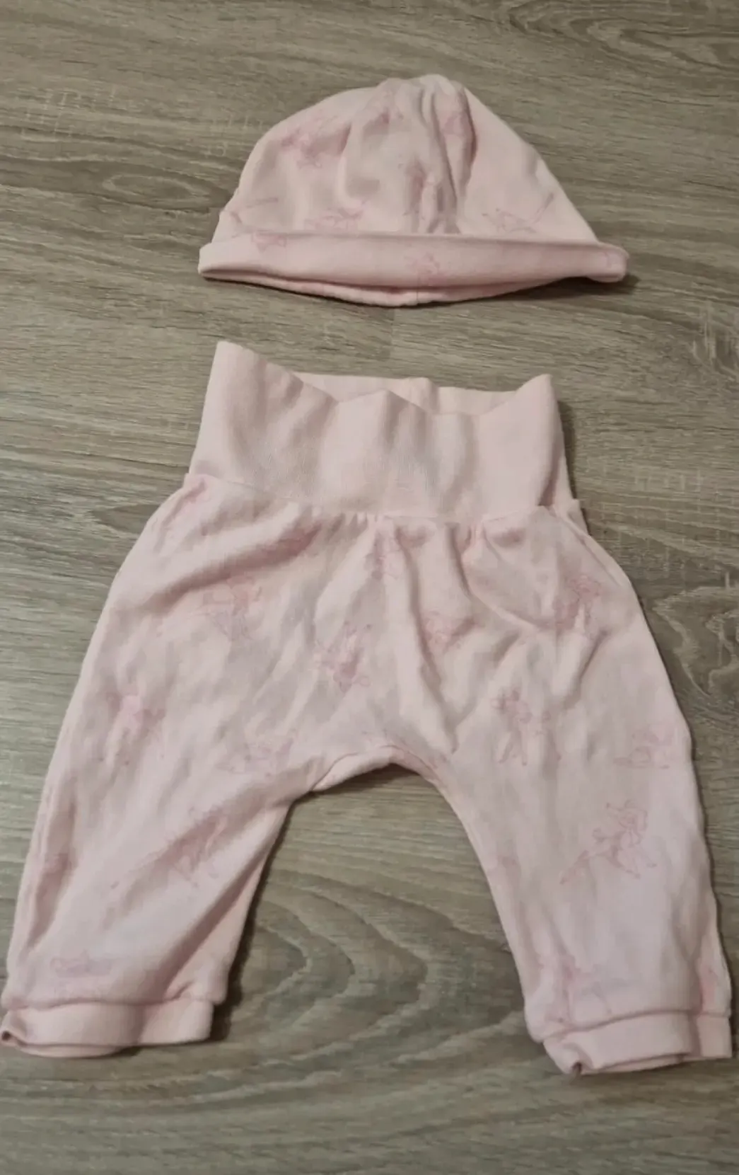 Bambi Hose mit Mütze Set Größe 68