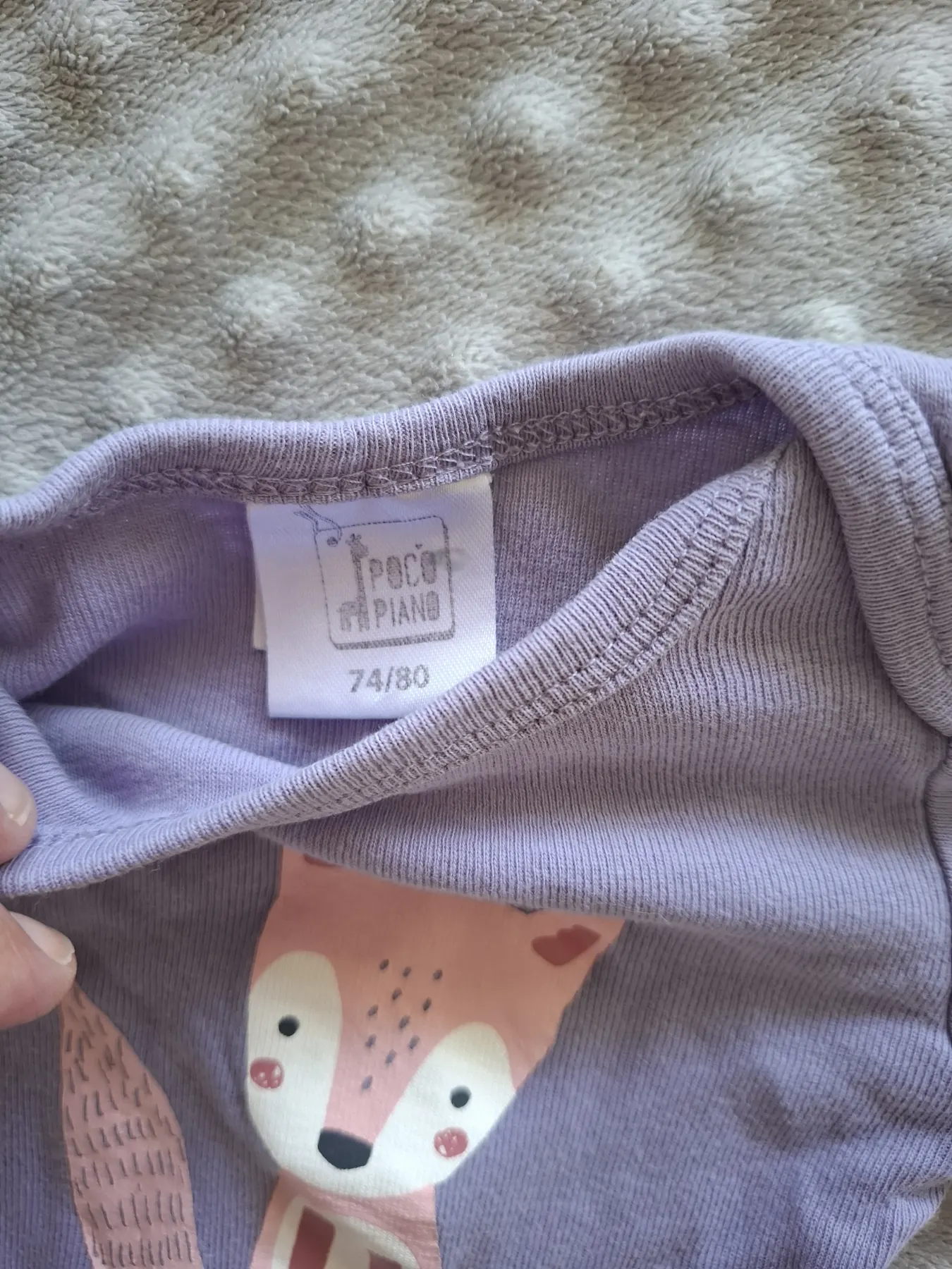 langarm Body, gr 74/80