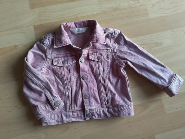 H&M rosa Jeansjacke Größe 98